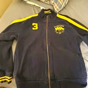 POLO RALPHLAURE ZIP UP SWEATSHIRT